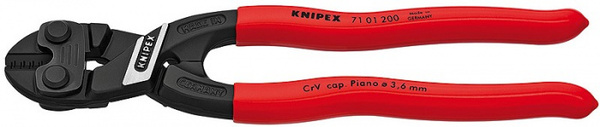 Болторез Knipex Kompakt-Bolzenschneider CoBolt® KN-7101200 knipex kn 7101200 красный