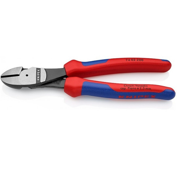 бокорезы knipex силовые kn 7401200 Бокорезы Knipex Kraftseitenschneider силовые 200мм KN-7402200