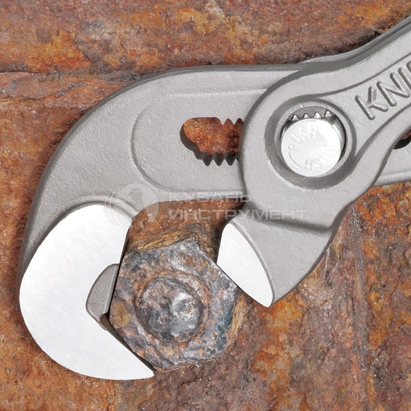 Клещи переставные-гаечный ключ Knipex Schraubzange KN-8741250