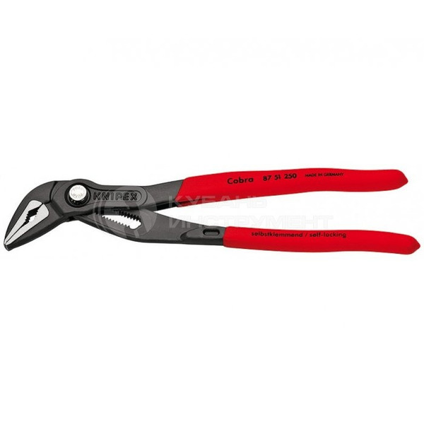 цена Клещи переставные Knipex Cobra 250мм тонкие KN-8751250