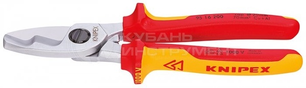 Кабелерез диэлектрический Knipex Kabelschere d20мм KN-9516200