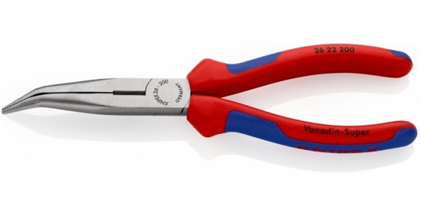 Длинногубцы Knipex Flachrundzange Mit Schneide KN-2622200