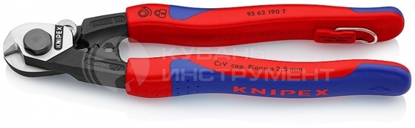 Кабелерез Knipex Drahtseilschere d7мм KN-9562190T