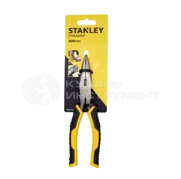 Длинногубцы Stanley Control Grip 200мм изогнутые STHT0-75066