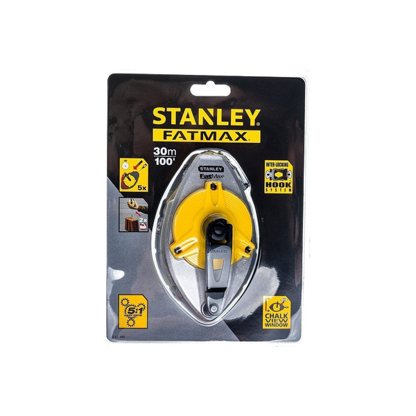 Шнур разметочный Stanley FatMax XL 30м 0-47-480