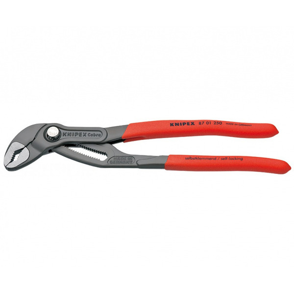 цена Клещи переставные Knipex Cobra 250мм пластик руч KN-8701250