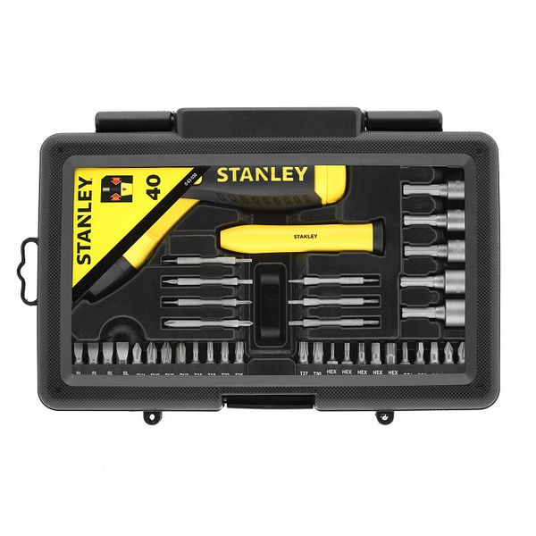 Отвертка наборная Stanley 38 предм 0-63-038