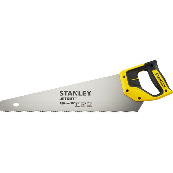 Ножовка по дереву Stanley Jet-Cut 7*450мм 2-15-283 stanley jet cut sp 380 мм 2 15 281