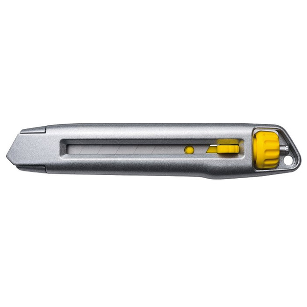Нож Stanley Interlock 18мм металл.корпус 0-10-018