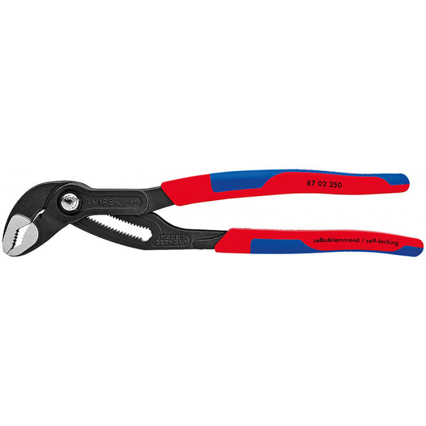 цена Клещи переставные Knipex Cobra 250мм двухкомп. KN-8702250