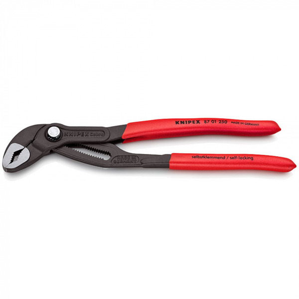 Клещи переставные Knipex Cobra 250мм KN-8701250SB клещи переставные knipex cobra kn 8701300sb 300 мм