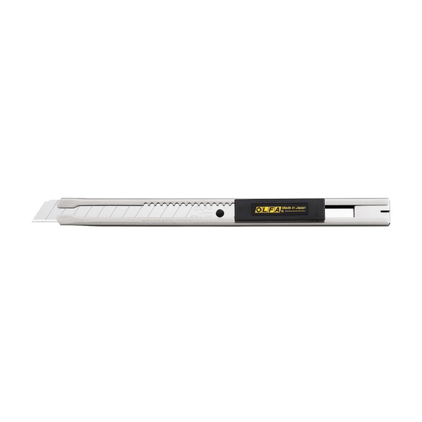 Нож Olfa 9мм Auto-lock металл.корпус OL-SVR-2