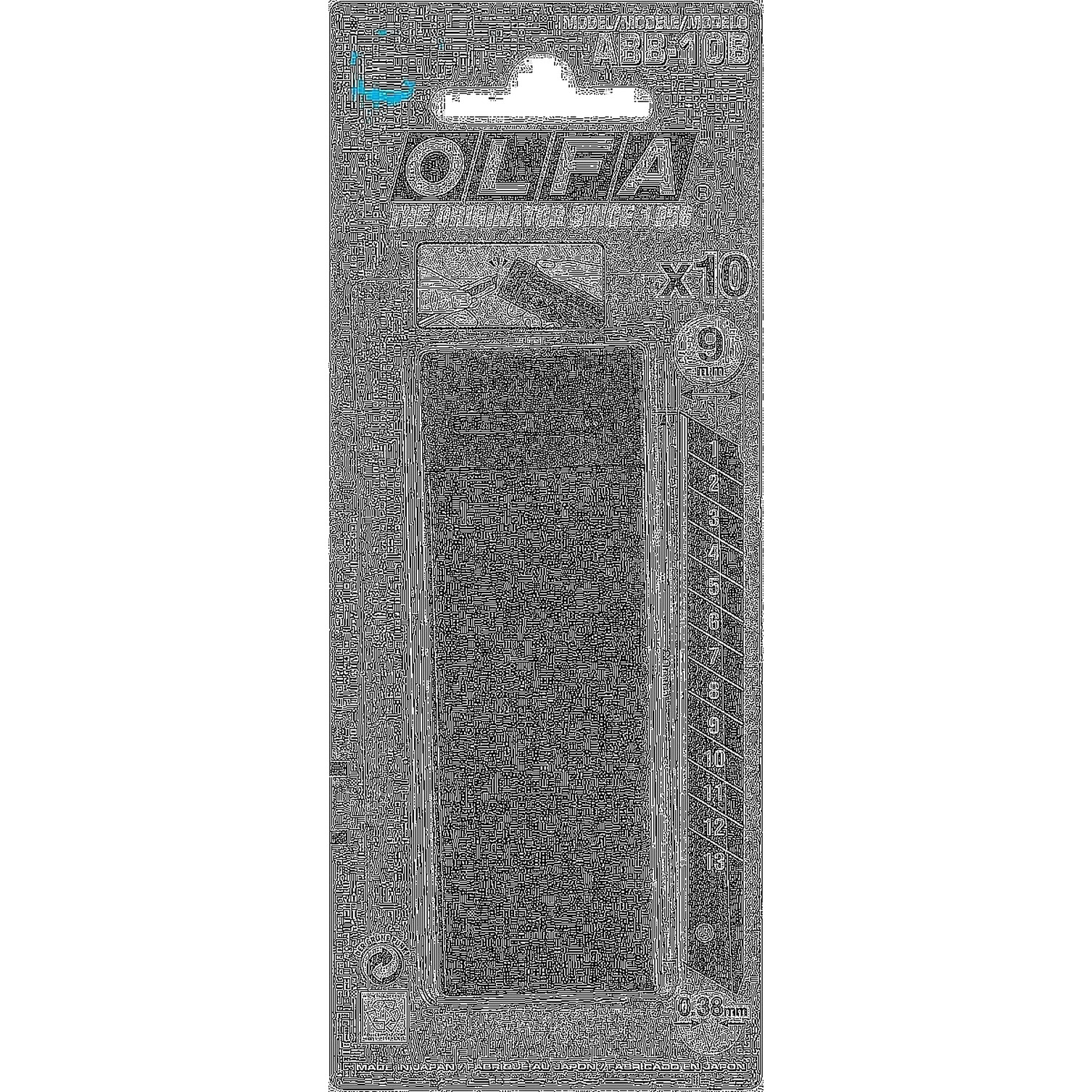 Лезвие для ножа Olfa Excel Black  9мм 10шт OL-ABB-10B