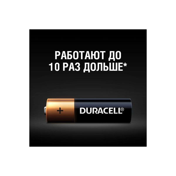 Батарейка Duracell LR6 4BL Basic (80/240) 01-00006107
