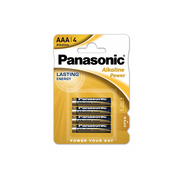 Батарейка Panasonic LR03 4BL Alkaline  4/48/240  01-00006058