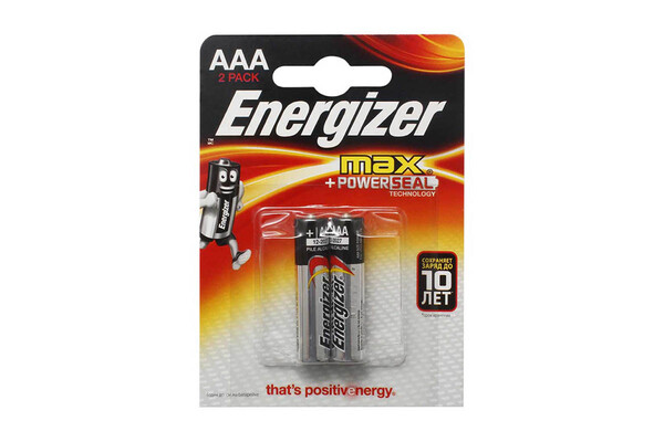 Батарейка Energizer LR03 2BL (2/24) 01-00006137