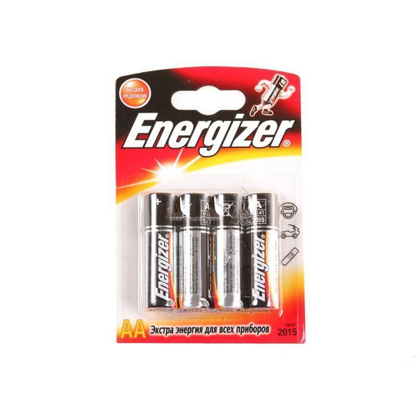 Батарейка Energizer LR6 4BL 4/96 01-00006155