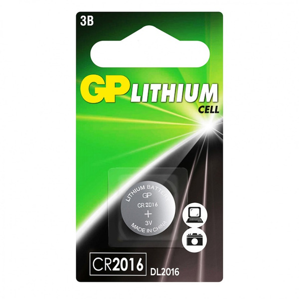 Батарейка GP CR2016-2C5 09035