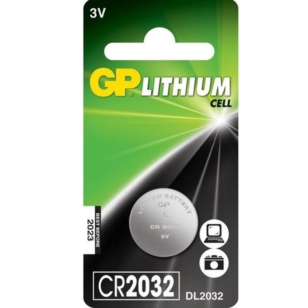 Батарейка GP CR2032-2C5 09036 батарейка дисковая cr2032 1шт gp lithium cr2032 7cr1 gp