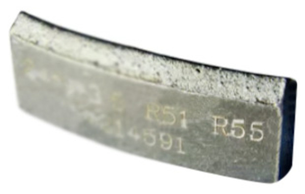Алмазный сегмент HCD 24*4*9.0 R67 R70 бетон RS