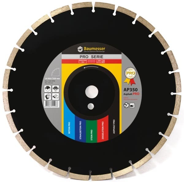 Диск алмазный Baumesser Asphalt PRO 1A1RSS/C2-H 500*4,0/3,0*15*25,4-36 F4 94220005031