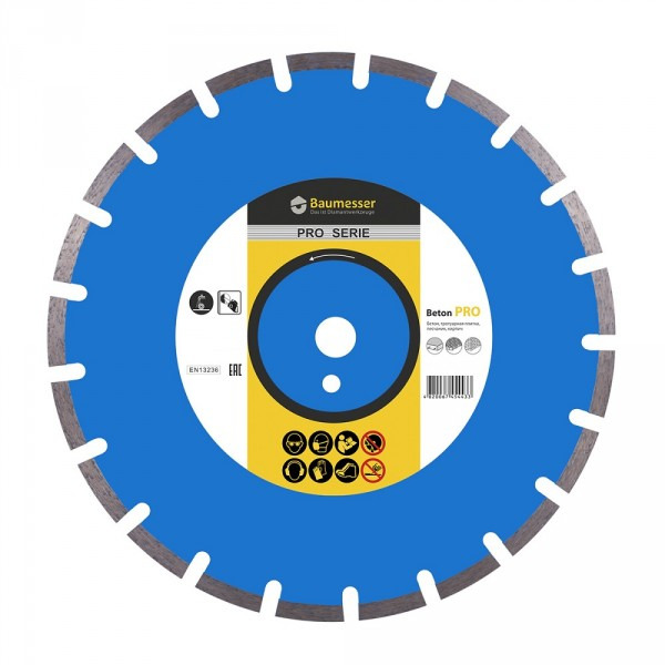 Диск алмазный Baumesser Beton PRO 1A1RSS/C1-H 400*3,5/2,5*10*25,4-24 F4 94120338026