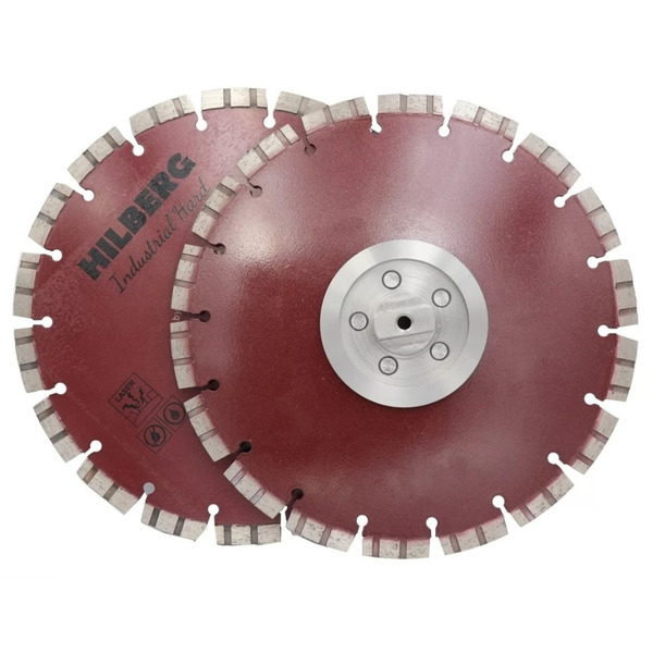 Набор алмазных дисков Hilberg Industrial Hard CnB Laser 230*10мм (для Cut-n-Break) HI886