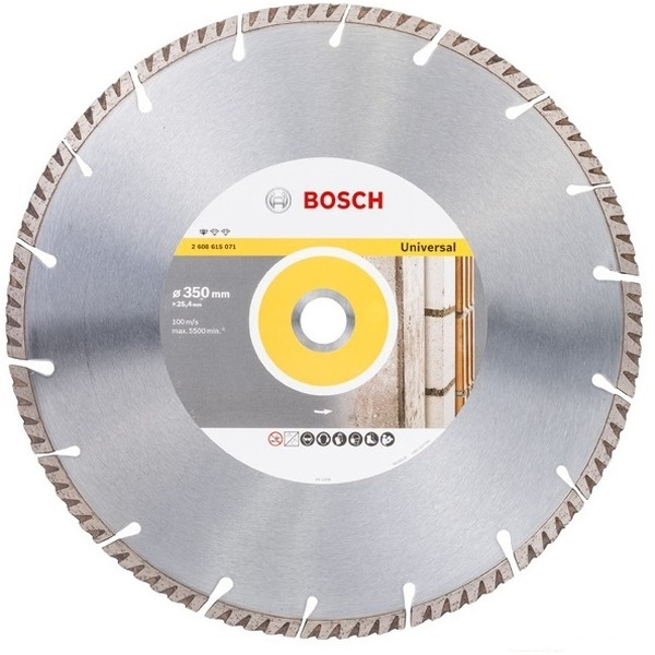 Диск алмазный Bosch Universal 350*25,4мм 2608615071