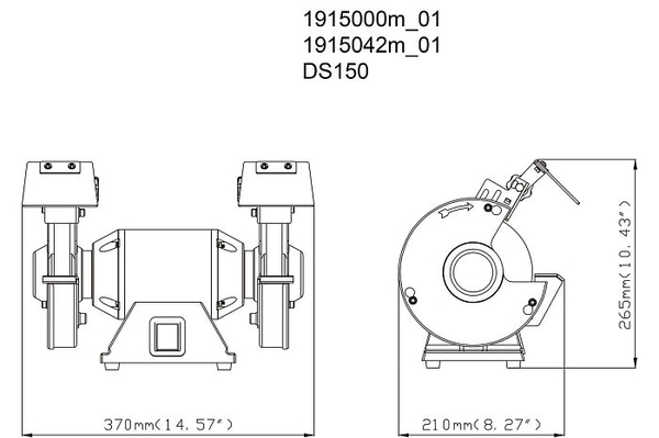 Точило Metabo DS 150 619150000