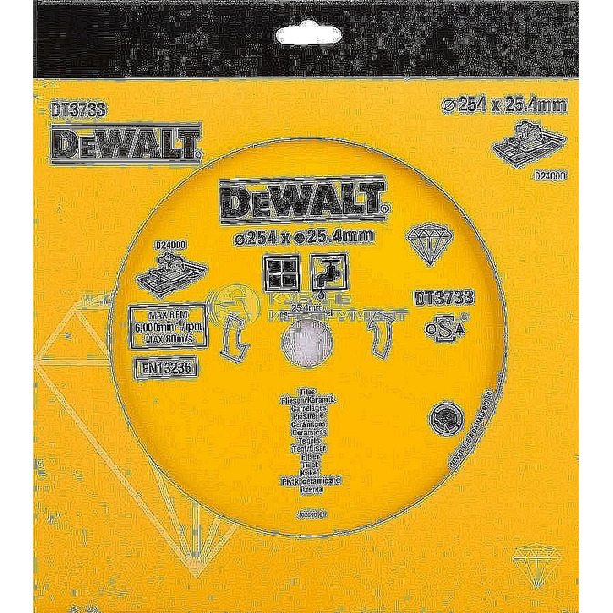 Диск алмазный DeWalt 250*25,4 DT3733-XJ
