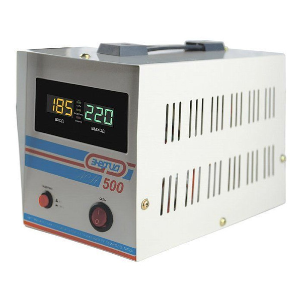 Стабилизатор напряжения Энергия АСН-500 с цифровым дисплеем Е0101-0112