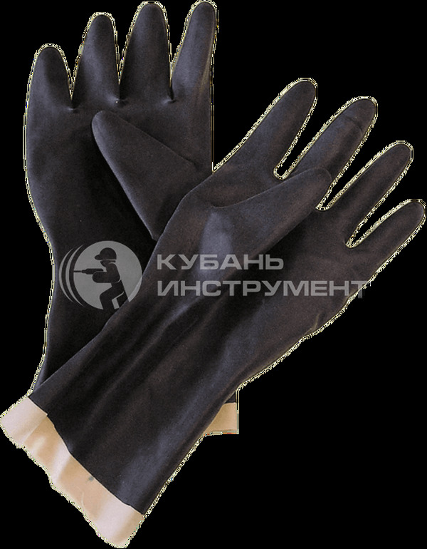 Перчатки резиновые Протэк КЩС тип 2 размер 10 20*240