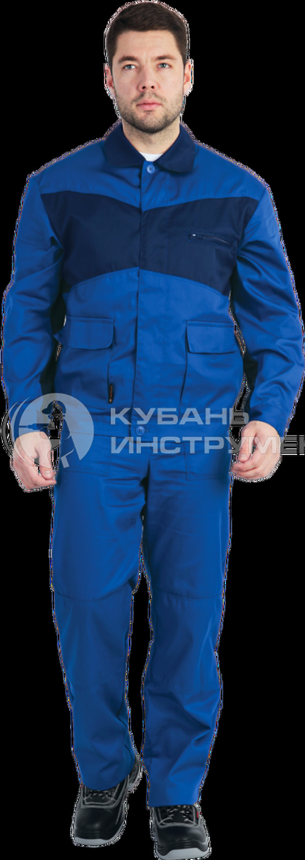 Костюм Специалист-1, василёк-темно-синий  96-100, 170-176  Кос 562