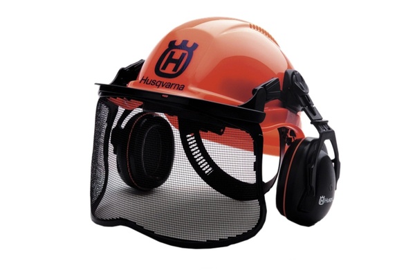 Шлем Husqvarna защитный флуоресцентный Functional 5764124-01