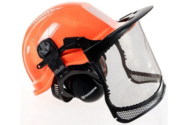 Шлем Husqvarna защитный флуоресцентный Functional 5764124-01