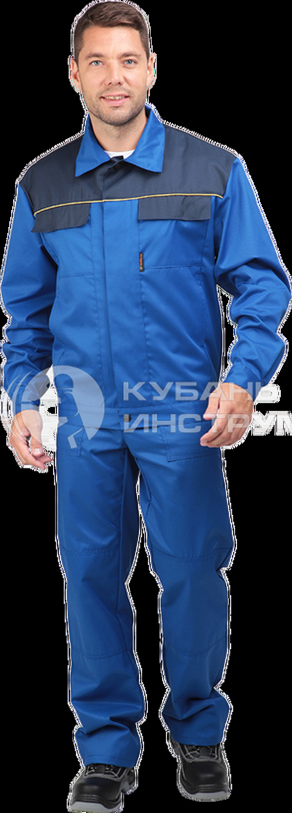 Костюм КМ-10 василек-темно-синий  96-100, 170-176  Кос 507