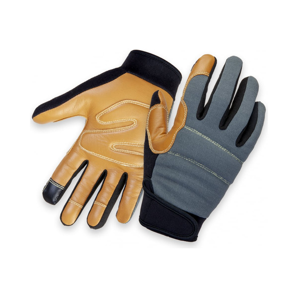 Перчатки Jeta Safety Omega кожаные антивибрационные JAV06-9/L перчатки jeta safety omega jav06 кожаные виброзащитные 9 l коричневые