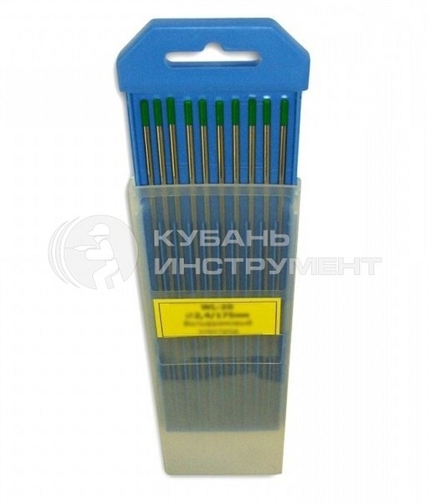 Электроды вольфрамовые BlueWeld АС  2.4мм 10шт  802236