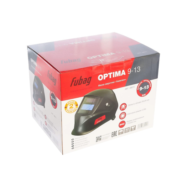 Маска сварщика Fubag Optima 9.13 (хамелеон) 38072 — купить по низкой ...