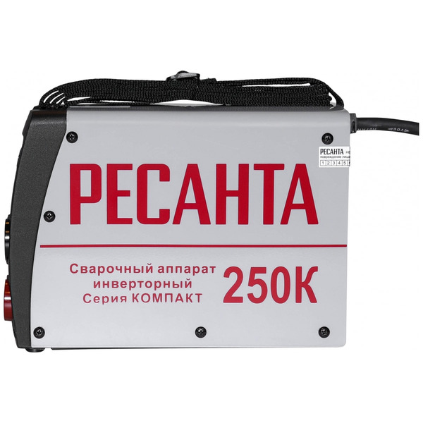 Сварочный инвертор Ресанта САИ 250 К (компакт) 65/38