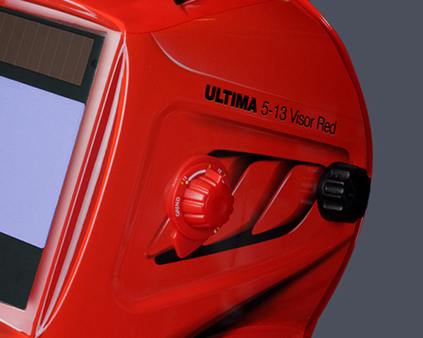 Маска сварщика Fubag Ultima 5-13 Visor Red (хамелеон) 38100