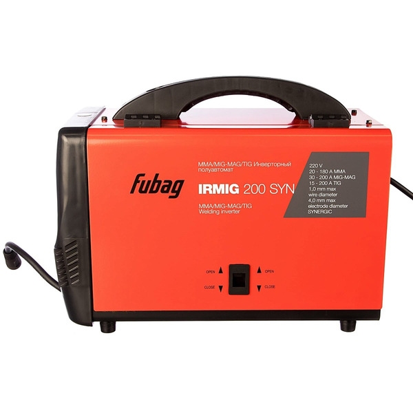 Сварочный полуавтомат инверторный Fubag IRMIG 200 SYN (38643) + горелка FB 250 3м (38443) 31447.1