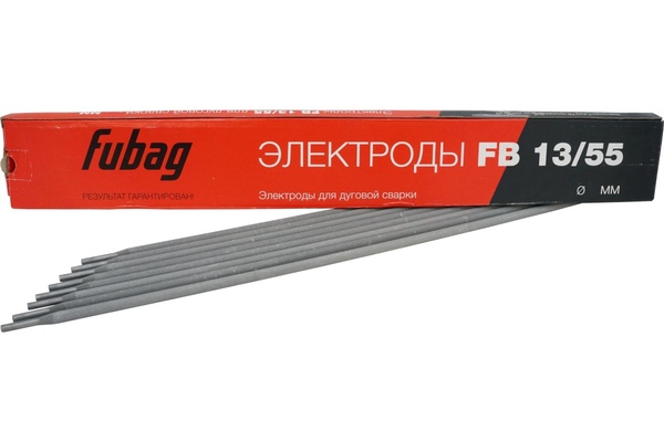 Электрод сварочный с основным покрытием Fubag FB 13/55  4.0мм 0.9кг  38882