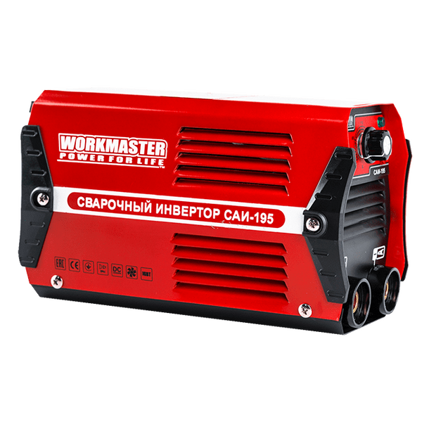 Сварочный инвертор WorkMaster САИ-195 сварочный инвертор саи 190п workmaster