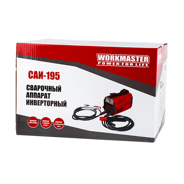 Сварочный инвертор WorkMaster САИ-195