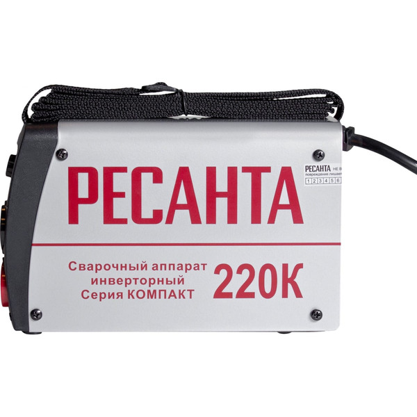 Сварочный инвертор Ресанта САИ 220 К (компакт) 65/37