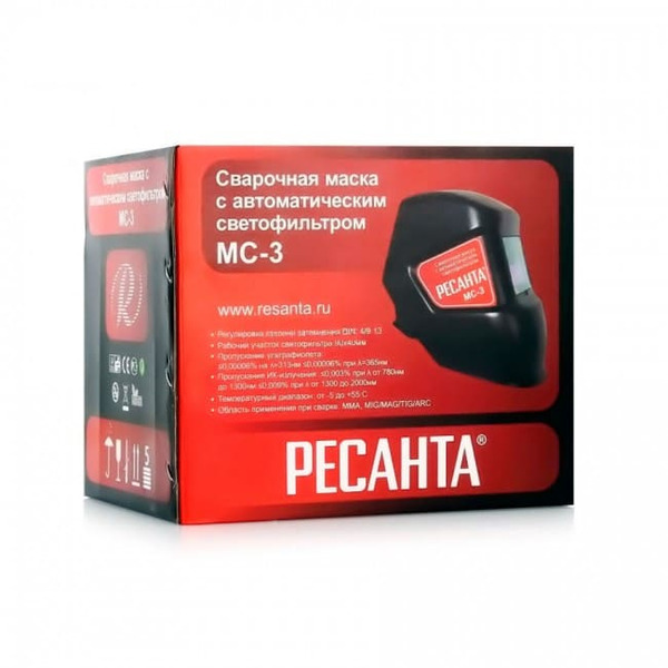 Купить Сварочную Маску Ресанта Мс3
