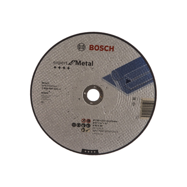 Круг отрезной по металлу Bosch Expert 230*3,0*22,2мм (SLO) 2608600324