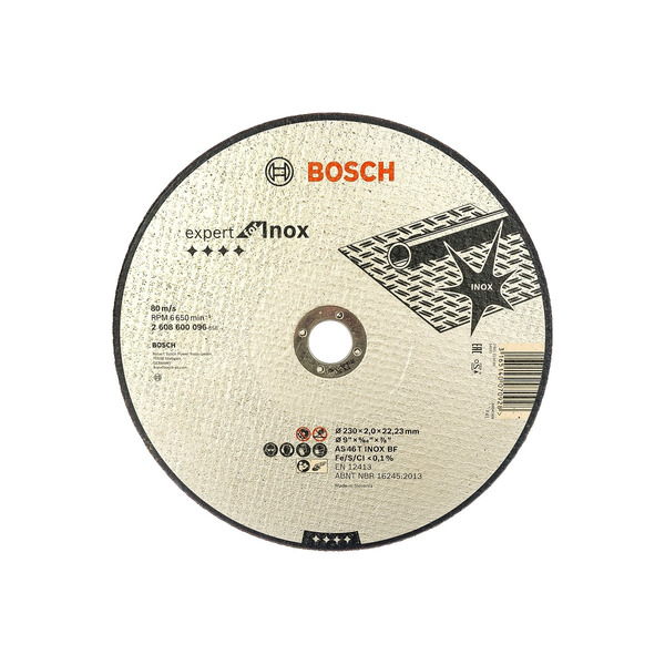 Круг отрезной Bosch Expert for Inox 230*2,0*22,2мм (GER) 2608600096