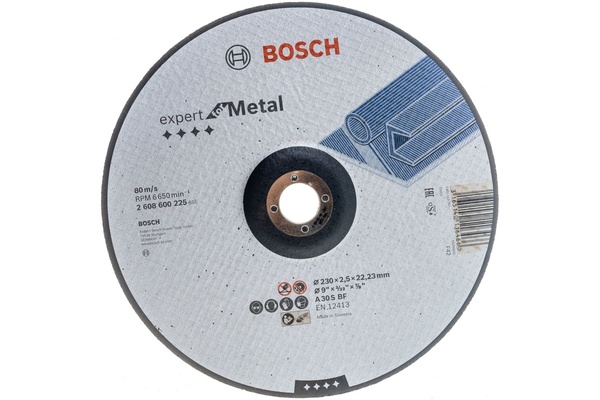 Круг отрезной по металлу Bosch Expert 230*2,5*22,23мм (SLO) 2608600225